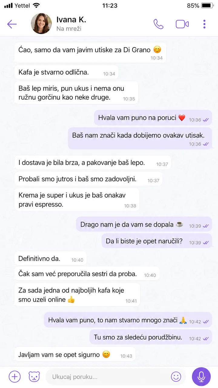 Viber recenzija kupca Ivana K.